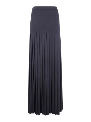 GENTRYPORTOFINO: Knee length skirts & Midi - Gonna Black