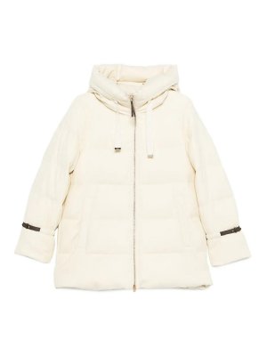 HERNO: blazers - Quilted hooded jacket