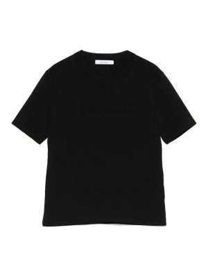 Max Mara: boat necks - Black Adelio shirt