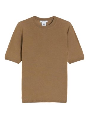 Max Mara: ボートネック - ボートネック - ブラウン