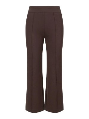 STAUD: casual trousers - Pantalone Knack Dark Chocolate
