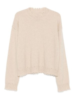 UMA WANG: ボートネック - ボートネック - ベージュ