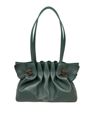 SALVATORE FERRAGAMO: Schultertaschen - Schultertasche - Grün