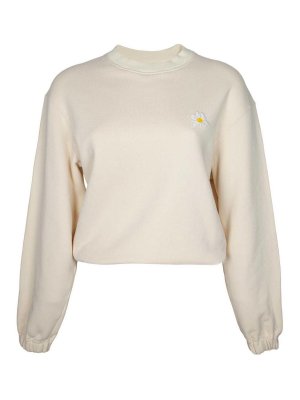 AUTRY: Sweatshirts & Sweaters - Ease cotton sweatshirt with star patch