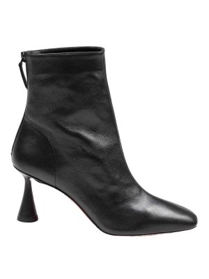 Aquazzura: ankle boots - Aquazzura Amore Bootie 75 in black leather