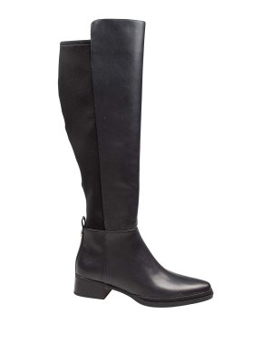 MICHAEL KORS: boots - Lex boot in black leather