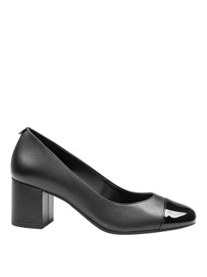 MICHAEL KORS: court shoes - PERLA FLEX Decollete in black leather