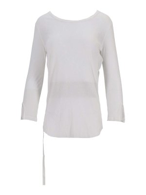 ANN DEMEULEMEESTER: Camisetas - Camiseta - Blanco
