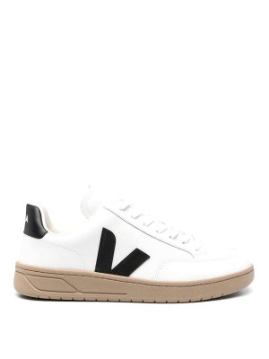 VEJA: sneakers - Sneaker in pelle V-12