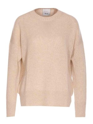 ALLUDE: Pull col rond - Pull Col Rond - Rose