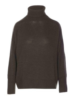 ALLUDE: Pull col rond - Pull Col Rond - Vert