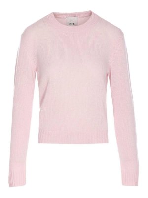 ALLUDE: Pull col rond - Pull Col Rond - Rose