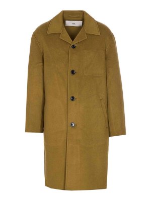 AMI PARIS: short coats - Single breasted coat