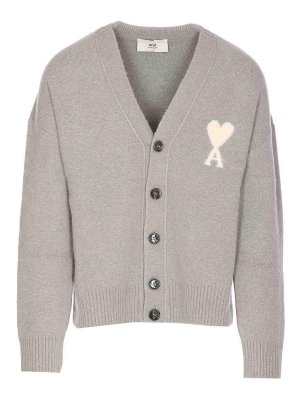 AMI PARIS: cardigans - Cardigan