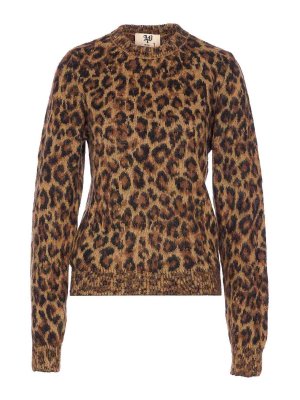 ANIYE BY: クルーネック - クルーネック - ブラウン