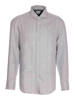BRUNELLO CUCINELLI: shirts - Flannel Shirt