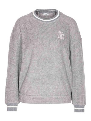 BRUNELLO CUCINELLI: Sweatshirts und Pullover - Sweatshirt - Grau