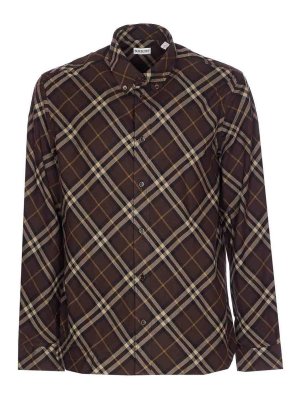 BURBERRY: Chemises - Chemise - Marron