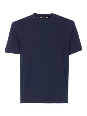 CIRCOLO 1901: t-shirts - Blue T-Shirt