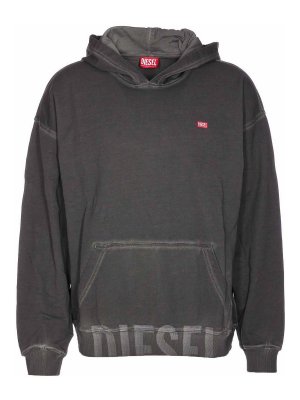 DIESEL: Sweatshirts und Pullover - Sweatshirt - Grau