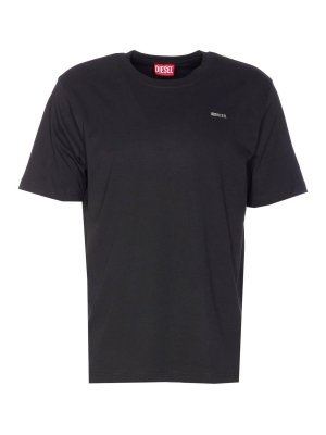 DIESEL: T-shirts - T-Shirt - Noir