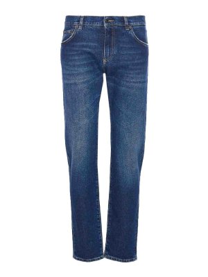 DOLCE & GABBANA: Jeans boot-cut - Jeans Boot-Cut - Azul
