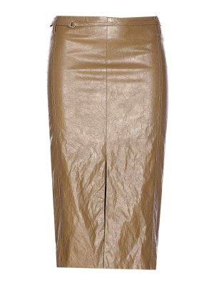 ELEH: gonne al ginocchio  e longuette - Gonna verde