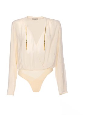 ELISABETTA FRANCHI: シャツ - シャツ - 白