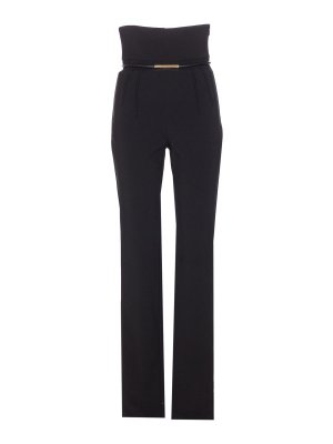 ELISABETTA FRANCHI: casual trousers - Black Pants