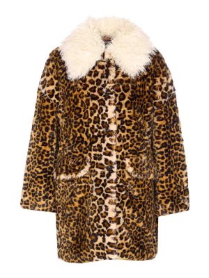 ESSENTIEL ANTWERP: Pellicce e montoni - Pelliccia in finto ileopard