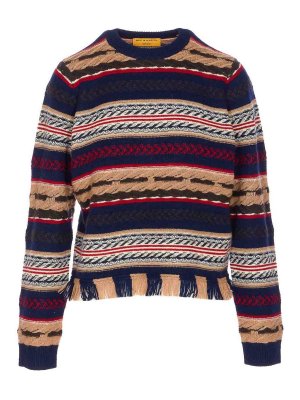 GUEST IN RESIDENCE: crew necks - Westwern Striped Sweater
