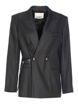 ISABEL MARANT: Casualjacken - Casualjacke - Grau