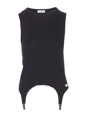 JEAN PAUL GAULTIER: Tops & Tank tops - Black Top