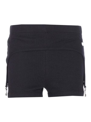 JEAN PAUL GAULTIER: Trousers Shorts - Black Shorts