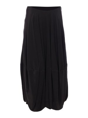 LEMAIRE: gonne al ginocchio  e longuette - Gonna a palloncino nero