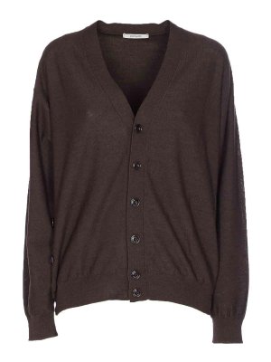 LEMAIRE: Cardigans - Cardigan - Marron