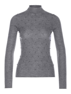 Liu Jo: Tops & Tank tops - Grey Long Sleeves Top