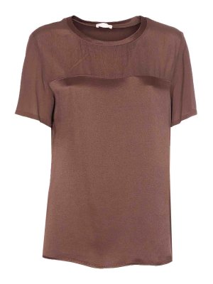 Liu Jo: Camisetas - Camiseta - Marrón