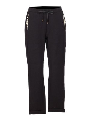 Liu Jo: tracksuit bottoms - Black Jogger Pants