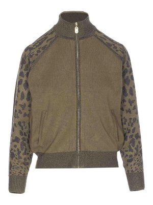 Liu Jo: Suéteres con cuello pico - Suéter Cuello Redondo - Verde