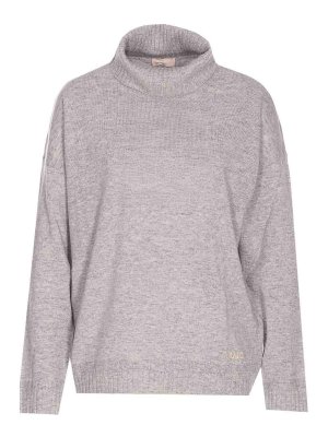 Liu Jo: crew necks - Grey Sweater