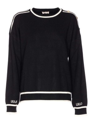 Liu Jo: Pull col rond - Pull Col Rond - Noir