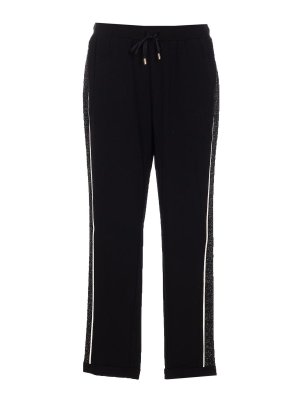 Liu Jo: tracksuit bottoms - Black Track Pants
