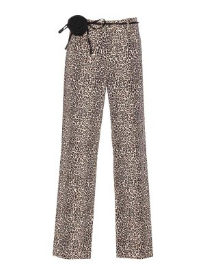 Liu Jo: bootcut jeans - Animalier Jeans