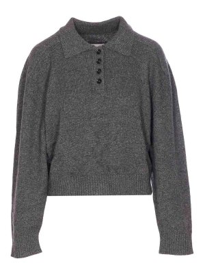 LOULOU STUDIO: クルーネック - クルーネック - グレー