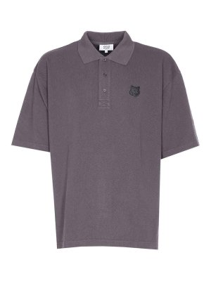 MAISON KITSUNÉ: polo shirts - Fox Head Polo