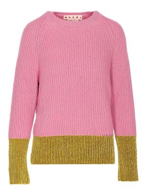 Marni: Pull col rond - Pull Col Rond - Rose