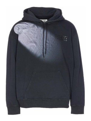MM6 MAISON MARGIELA: Sweatshirts & Sweaters - Reflector Hoodie