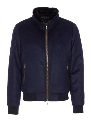 MOORER: Vestes casuals - Veste Casual - Bleu