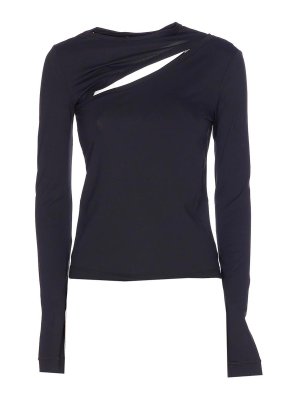 Pinko: Tops & Tank tops - Black Corazon Long Sleeves Top